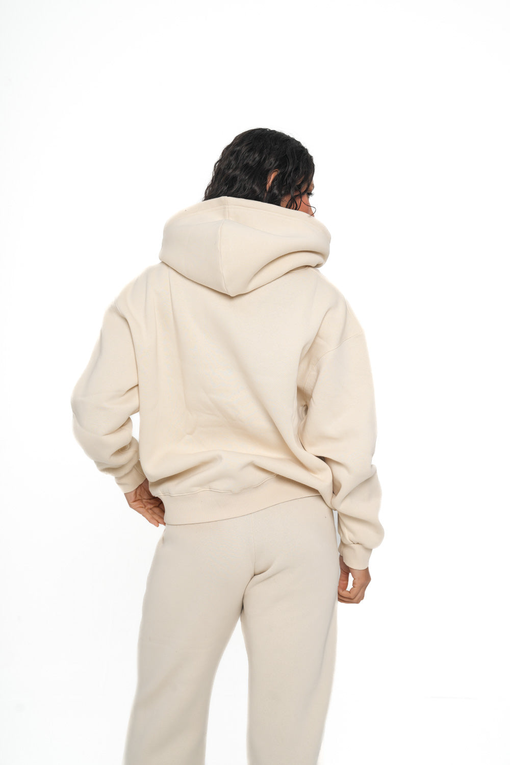 REPENTANCE HOODIE IN CREAM