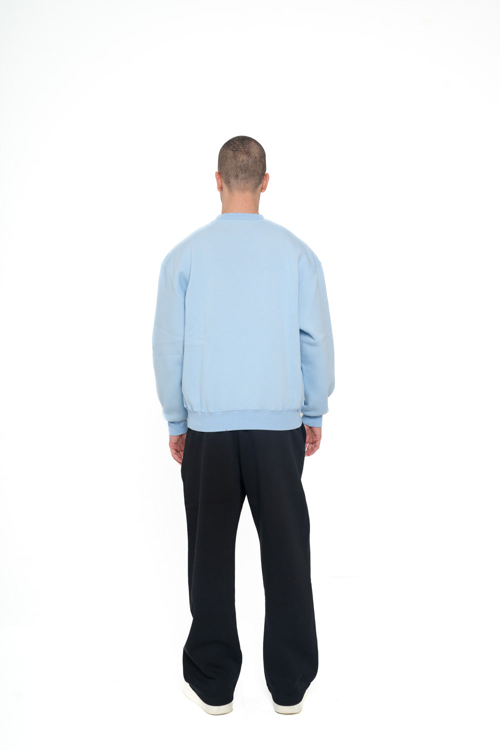 REPENTANCE CREWNECK IN BABY BLUE