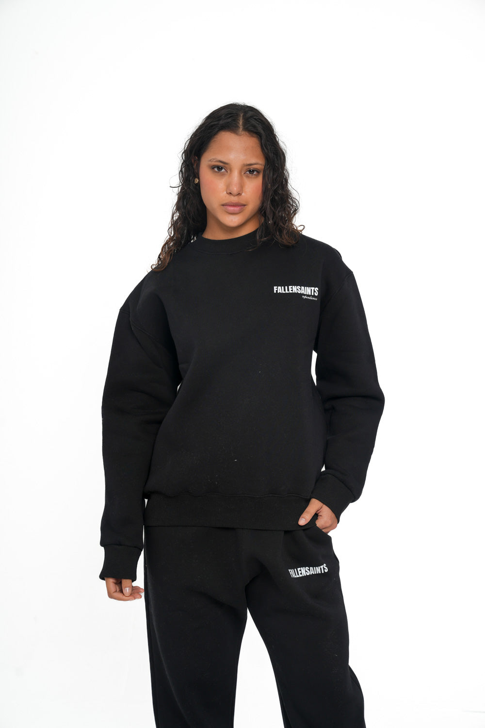 REPENTANCE CREWNECK IN BLACK