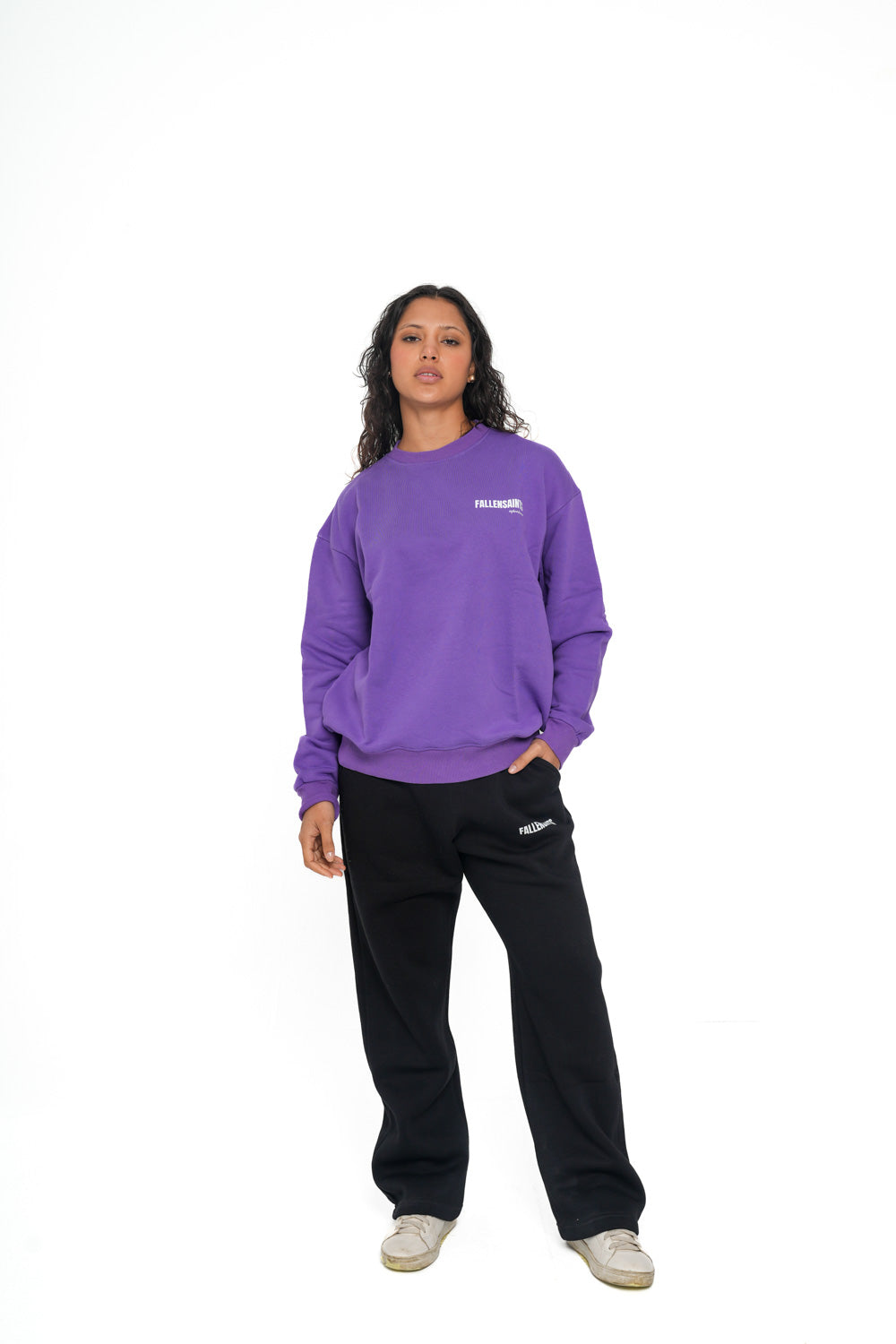 REPENTANCE CREWNECK IN PURPLE