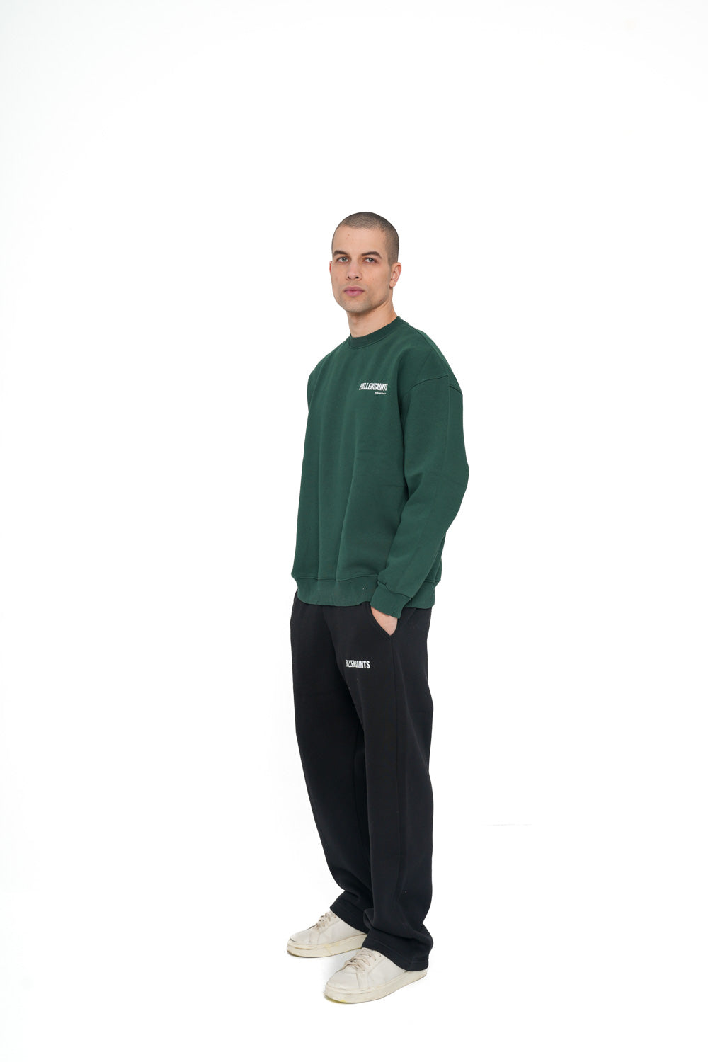 REPENTANCE CREWNECK IN RACING GREEN