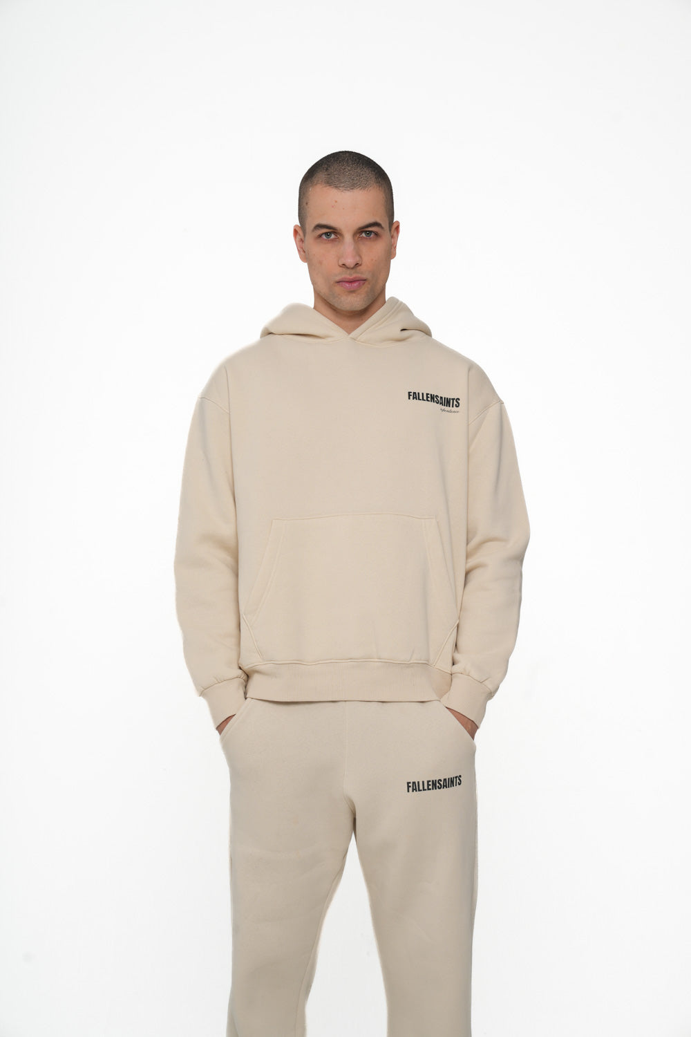 REPENTANCE HOODIE IN CREAM