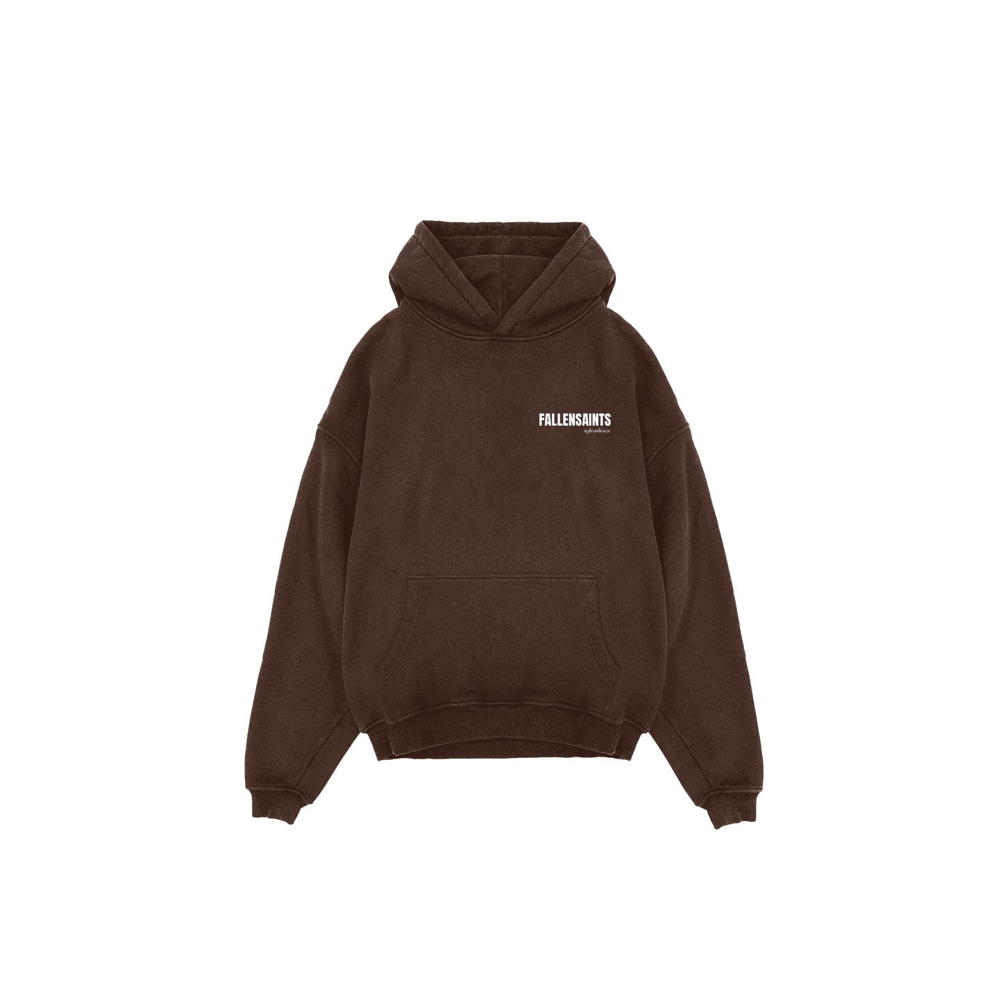 REPENTANCE HOODIE IN BROWN