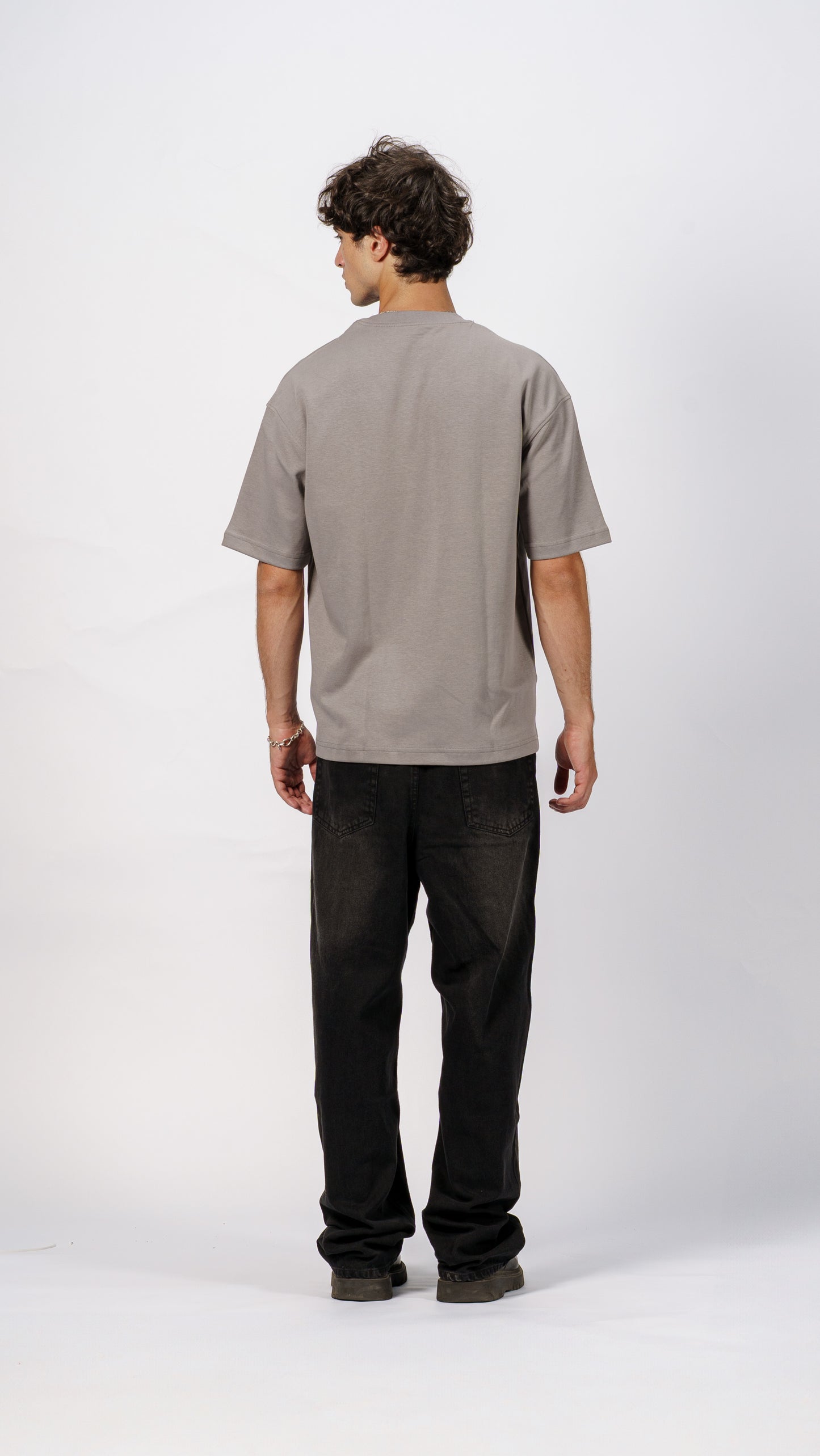 The Basic Tee in Dark Grey