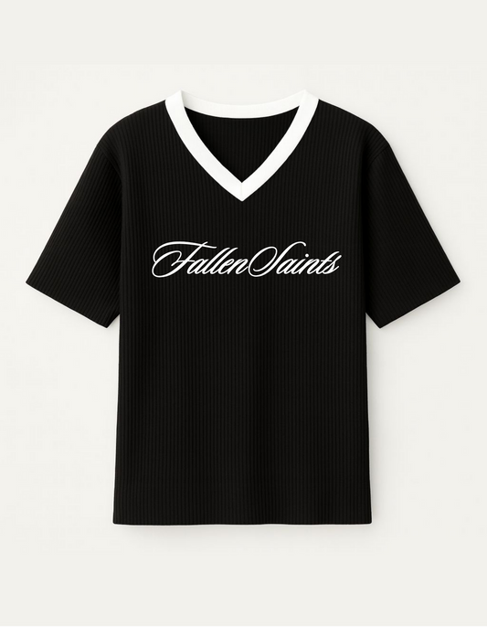 Knitted Jersey In Black