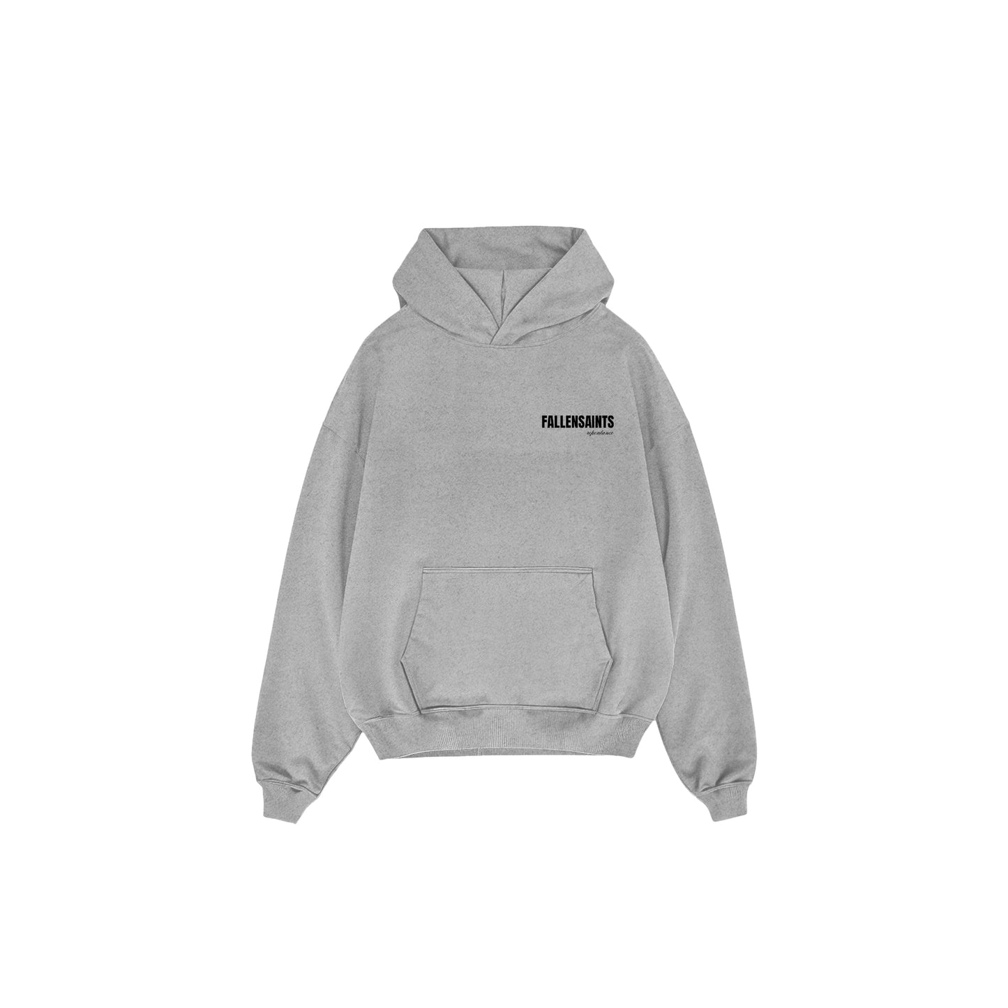 REPENTANCE HOODIE IN LIGHT GREY