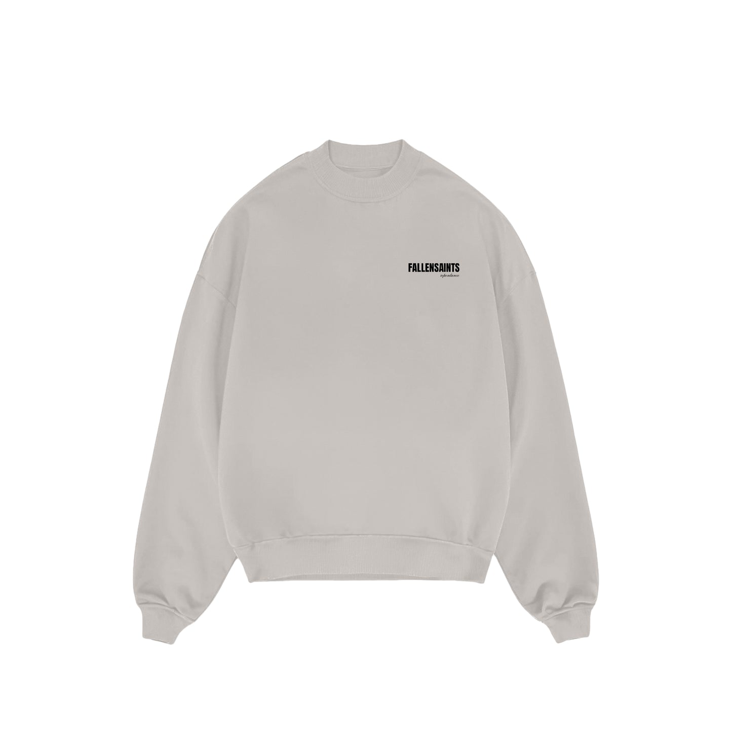 REPENTANCE CREWNECK IN ICE GREY