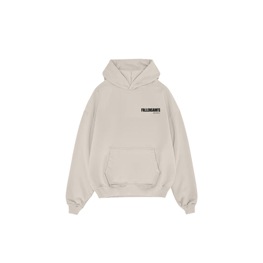 REPENTANCE HOODIE IN CREAM