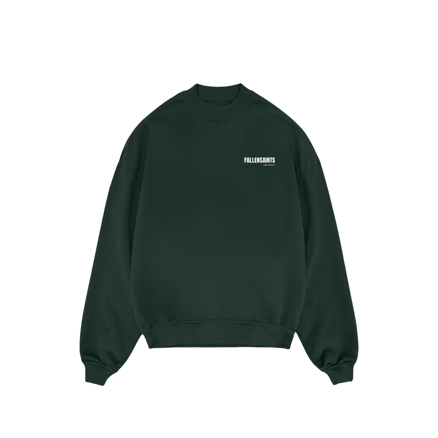 REPENTANCE CREWNECK IN RACING GREEN