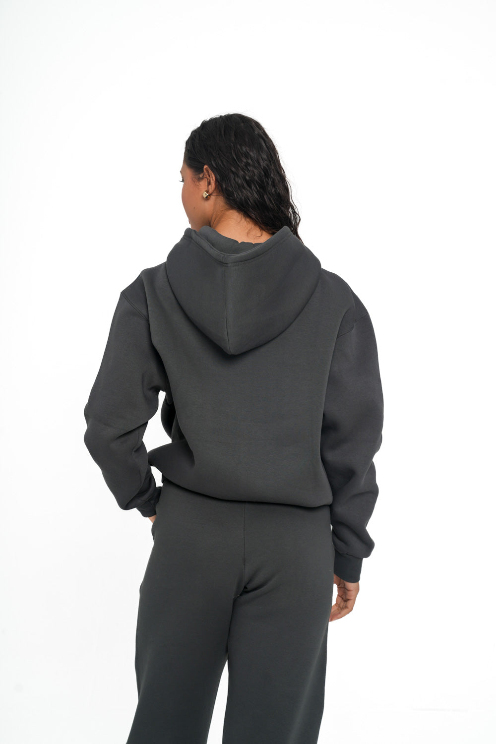 REPENTANCE HOODIE IN DARK GREY