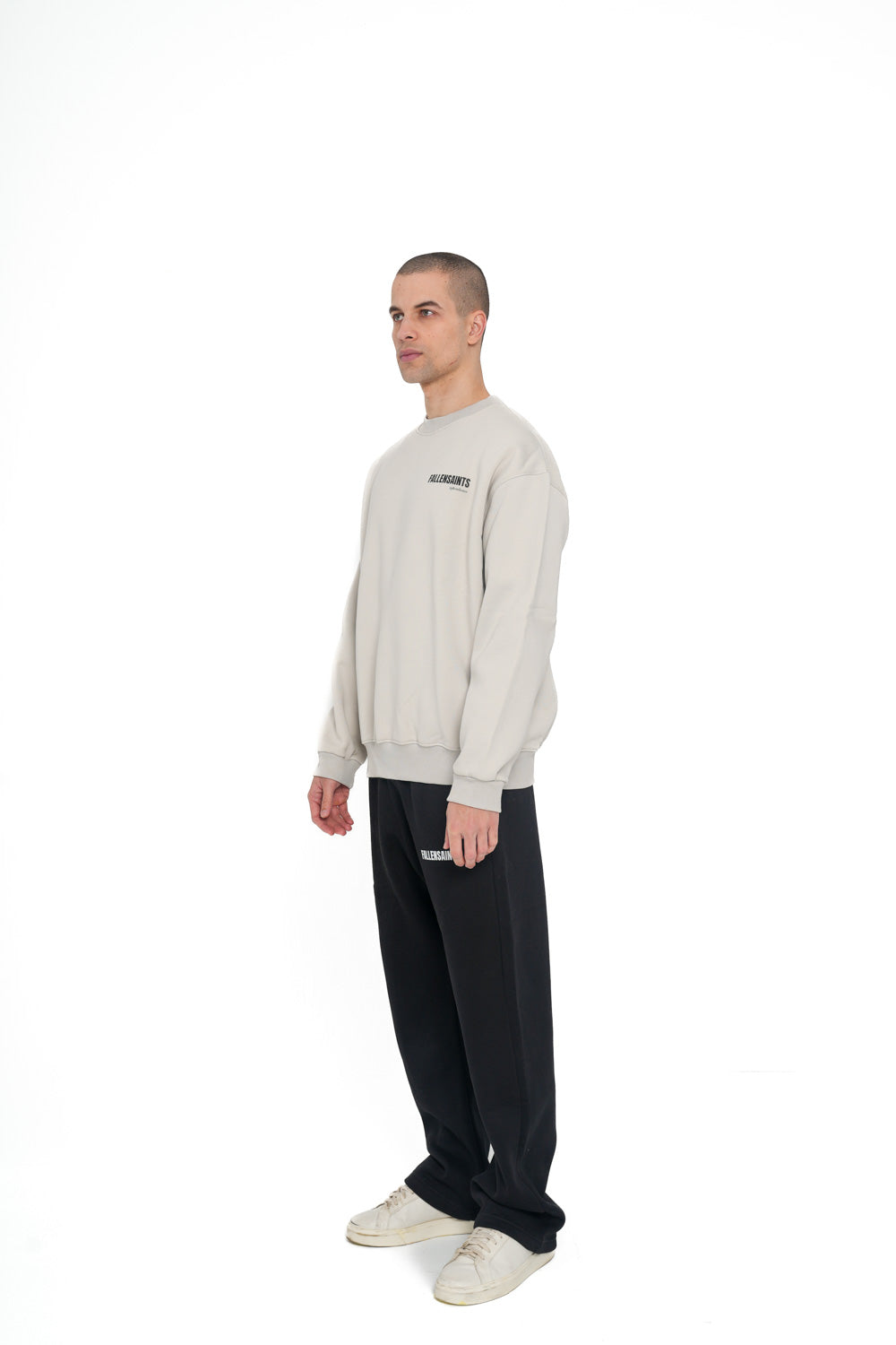 REPENTANCE CREWNECK IN ICE GREY