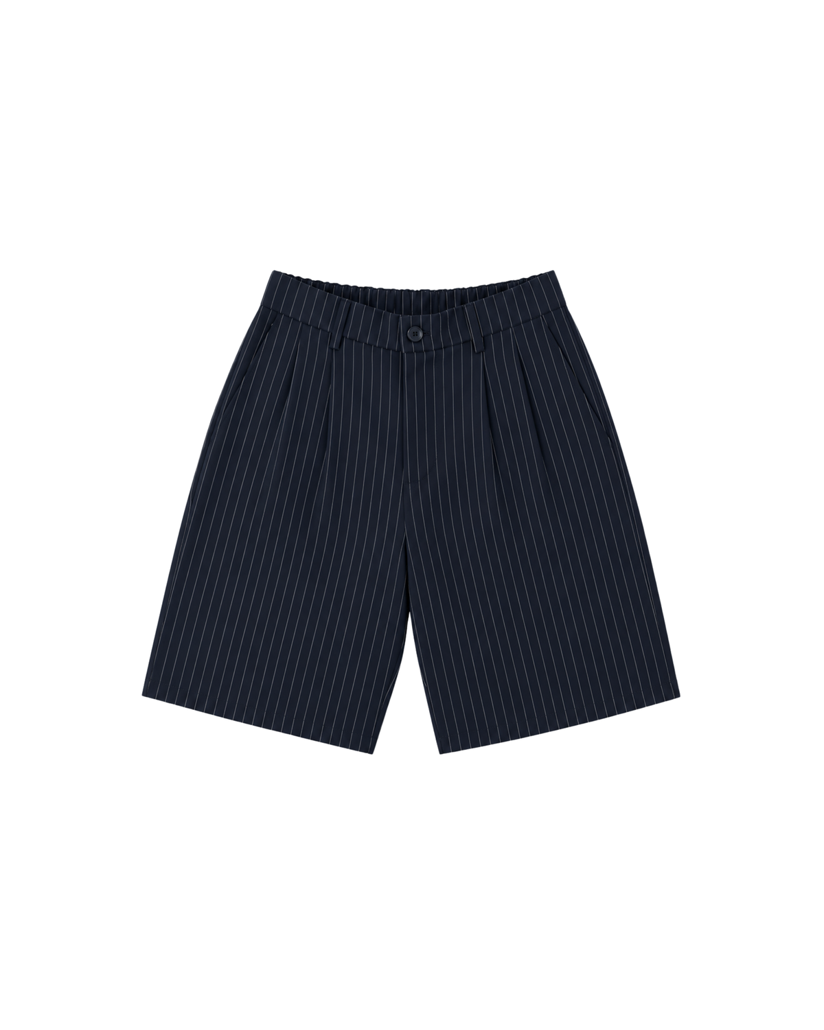 FS Pleated Shorts in Navy