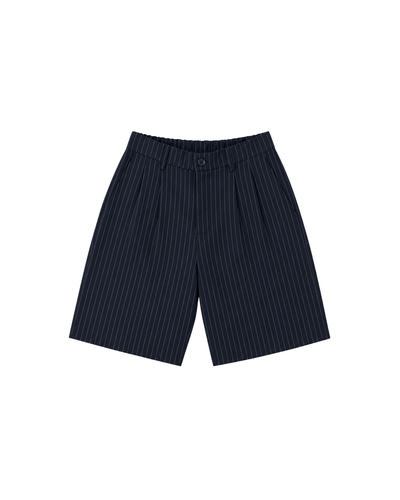 FS Pleated Shorts in Navy