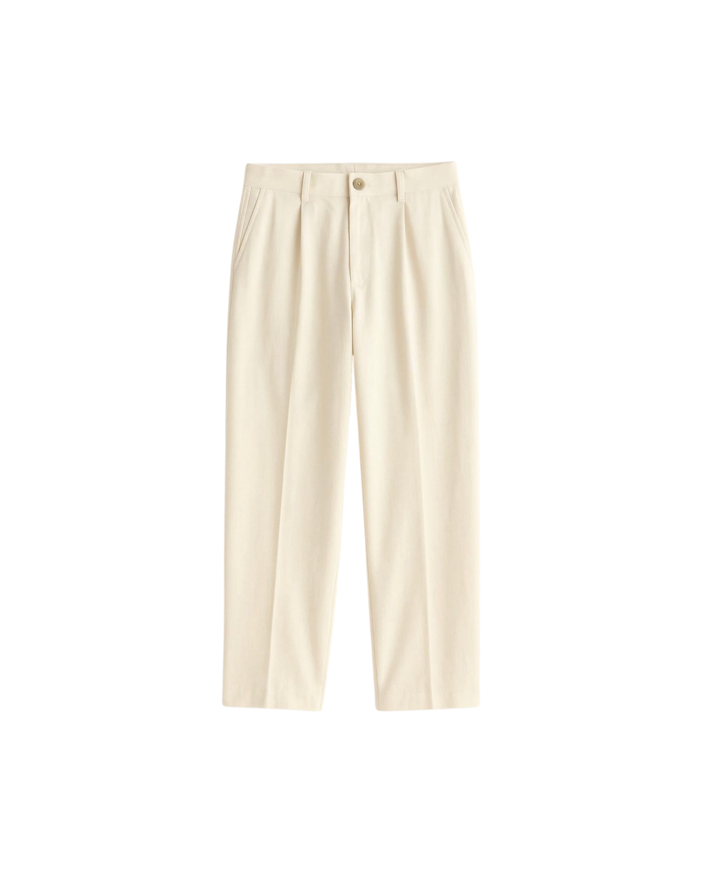 FS Pleated Pants in Beige