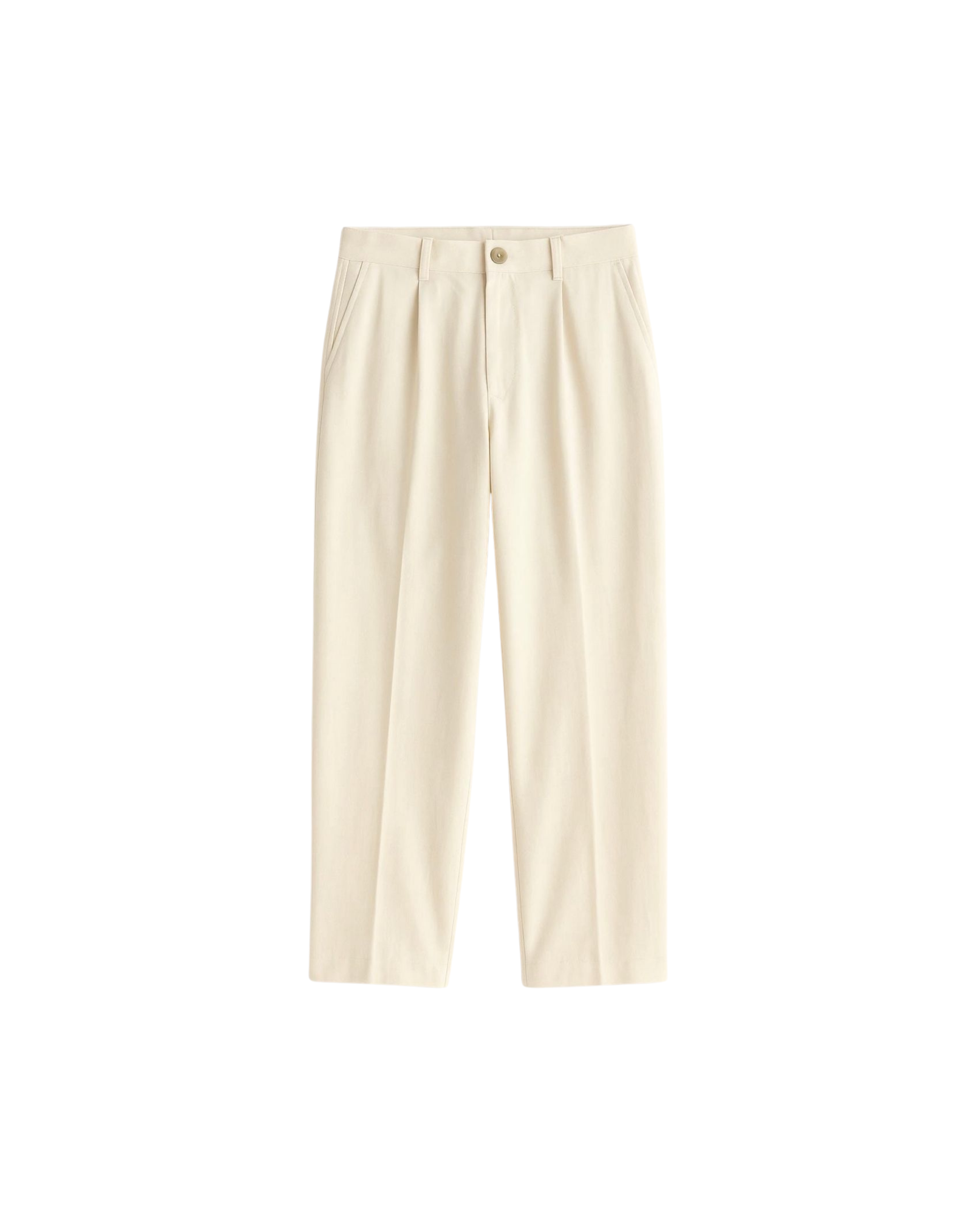 FS Pleated Pants in Beige
