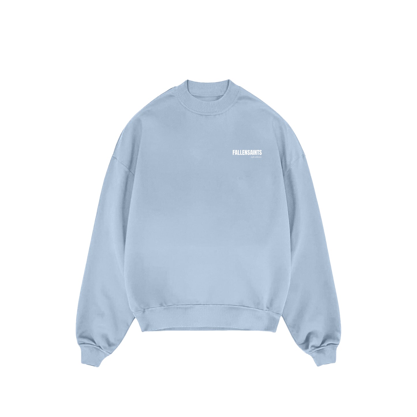 REPENTANCE CREWNECK IN BABY BLUE