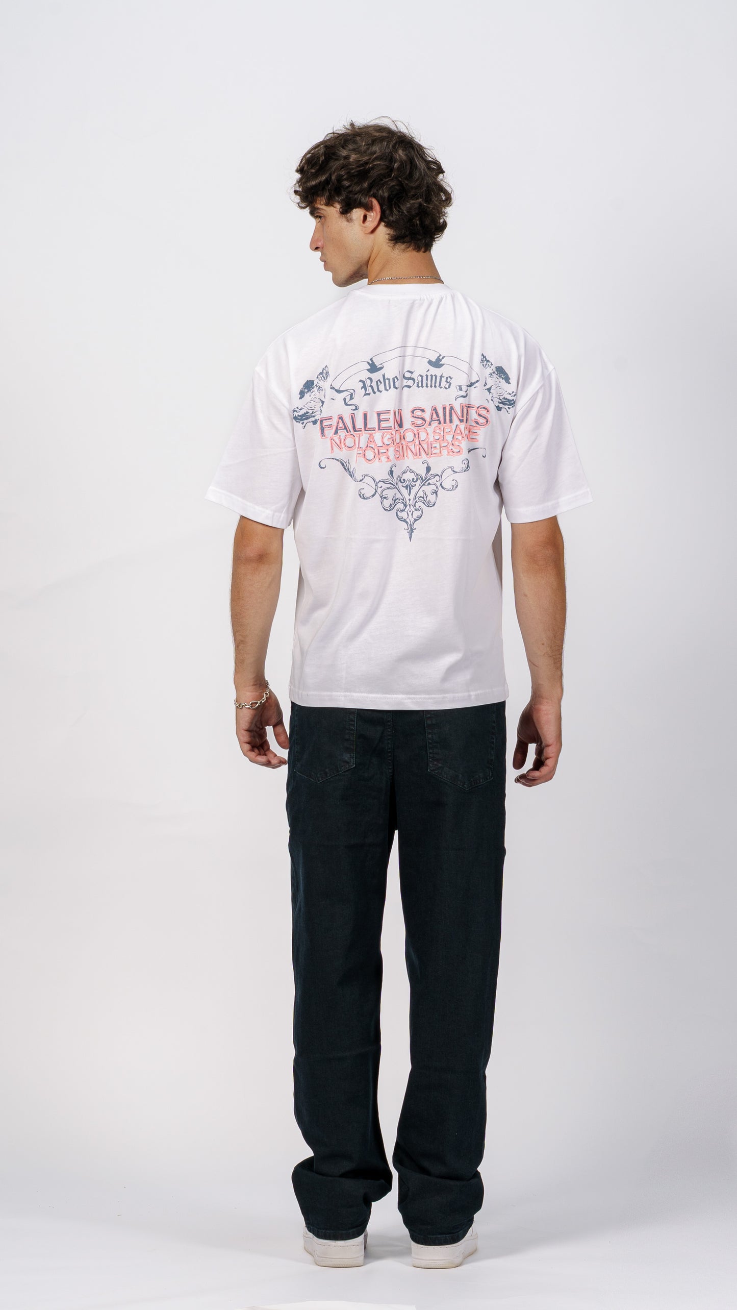 Rebel Angels Tee in White