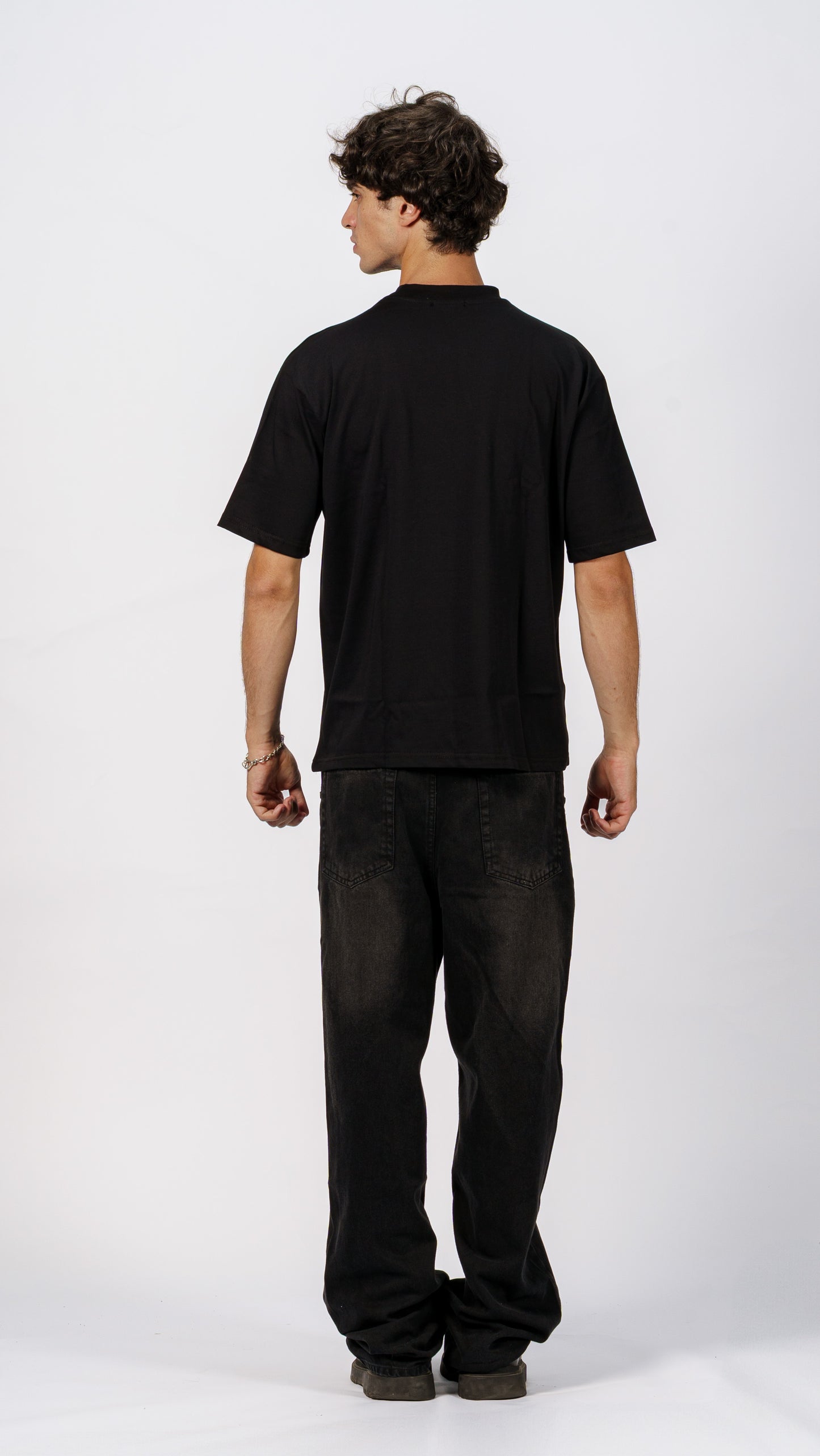 Rebel Saints Tee in Black