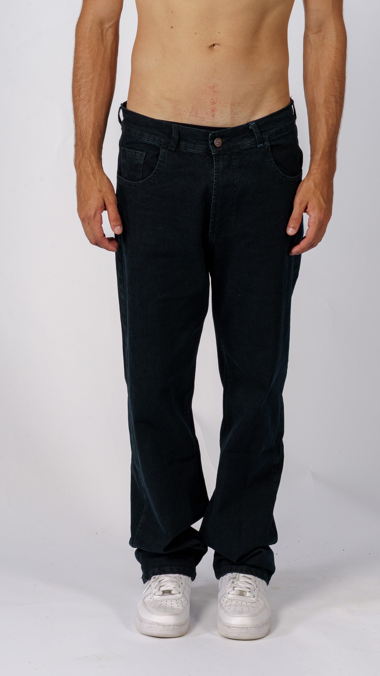 Raw Denim Pants
