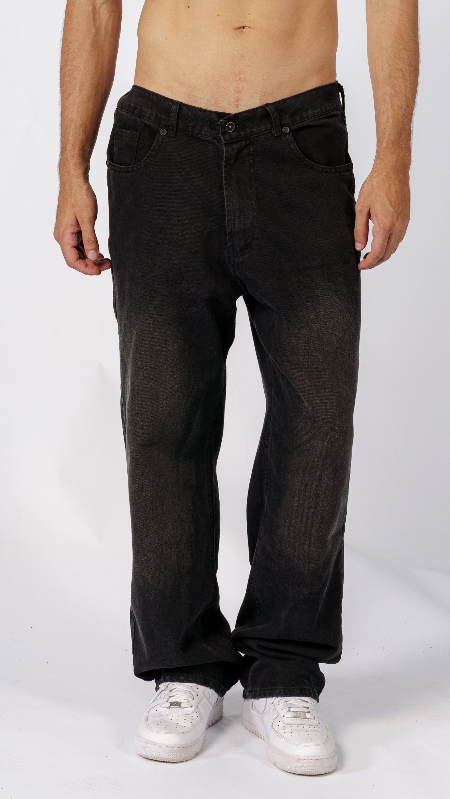 Black Denim Pants