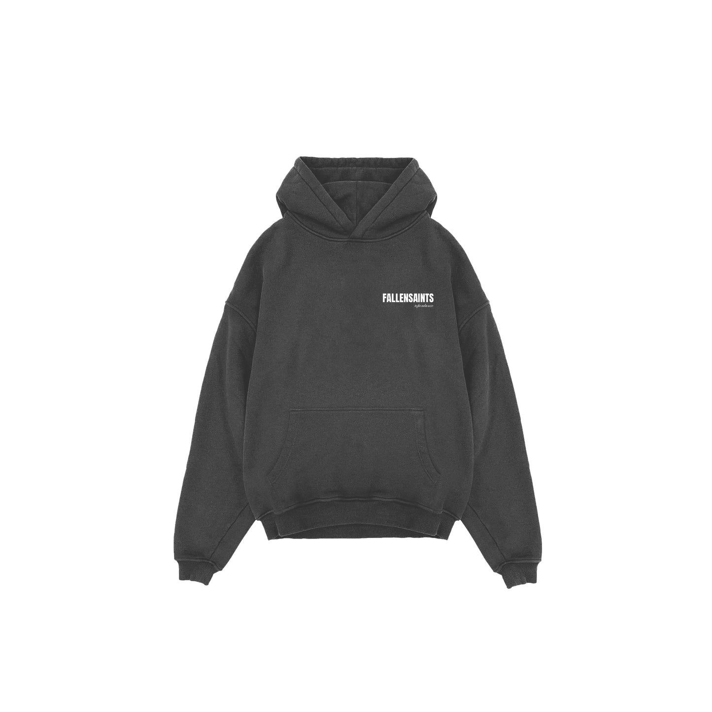 REPENTANCE HOODIE IN DARK GREY