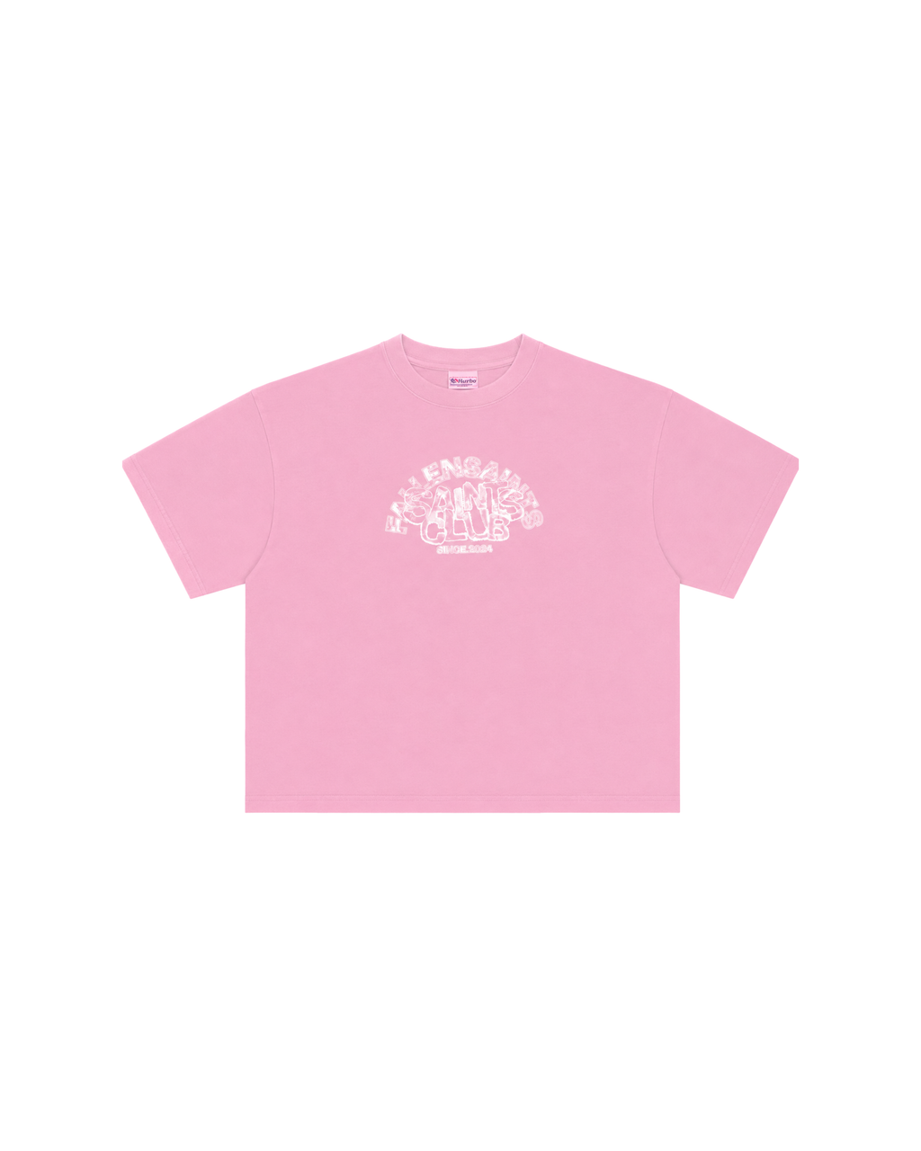 FS Color Abstract Tee in Pink
