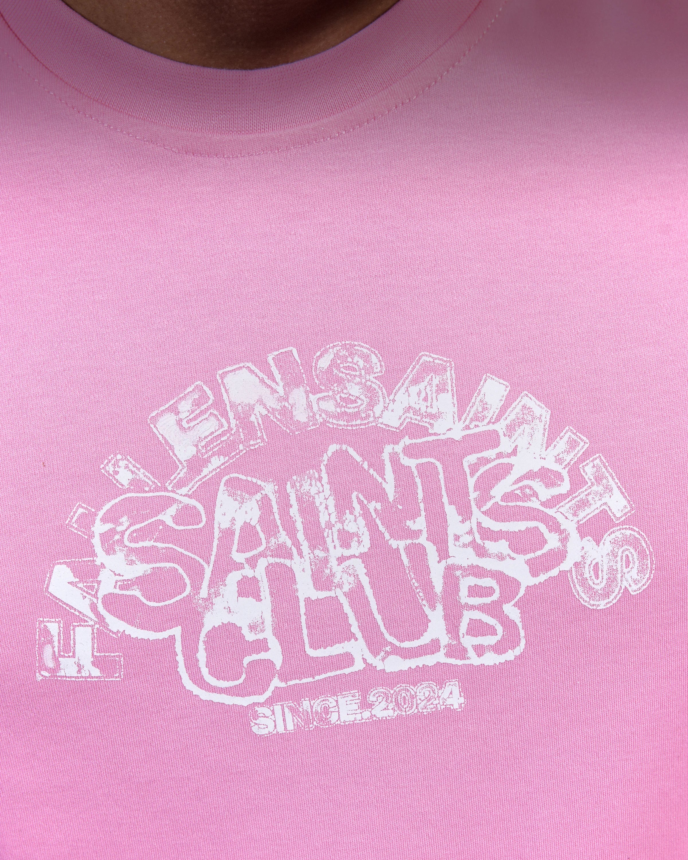 FS Color Abstract Tee in Pink