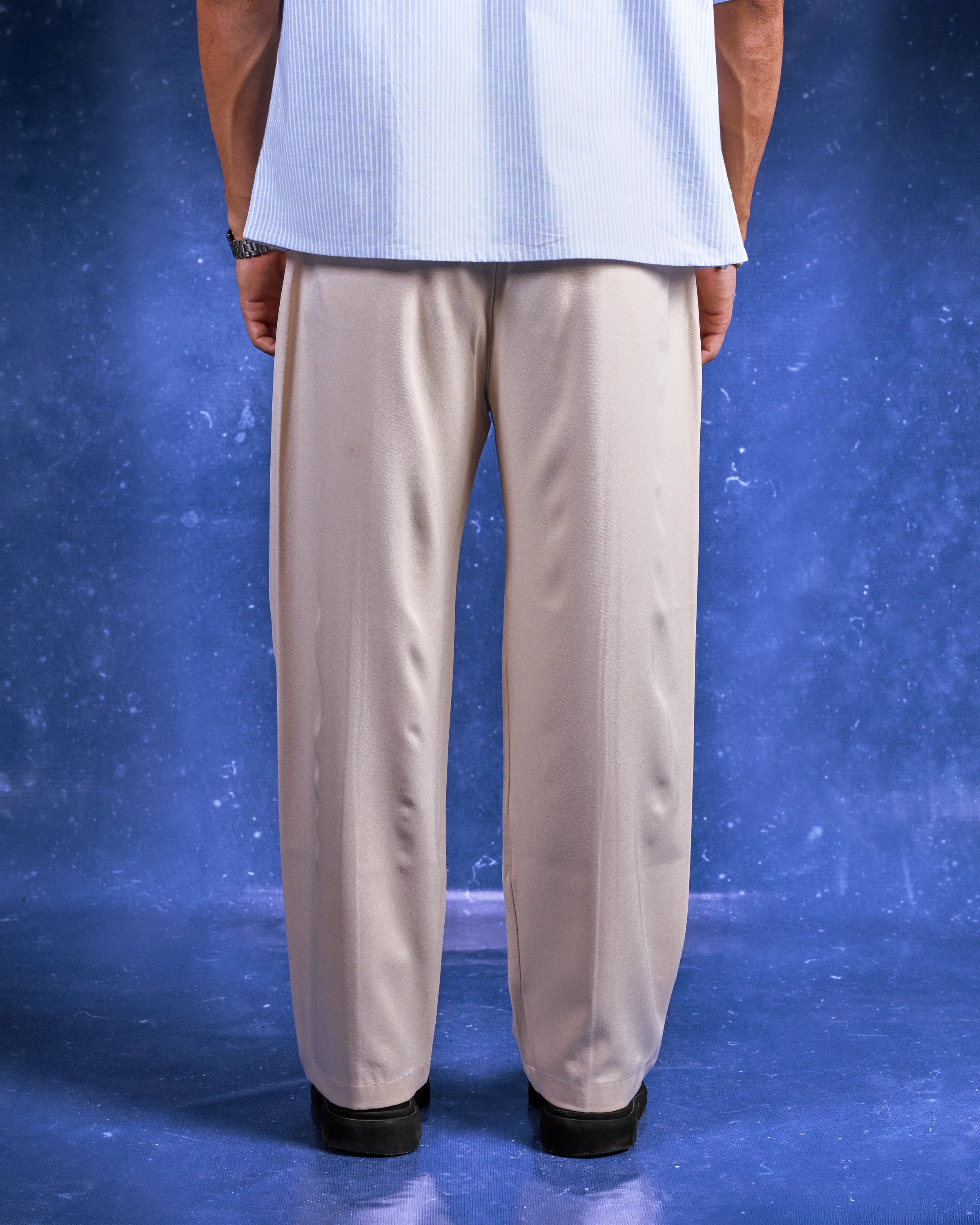 FS Pleated Pants in Beige