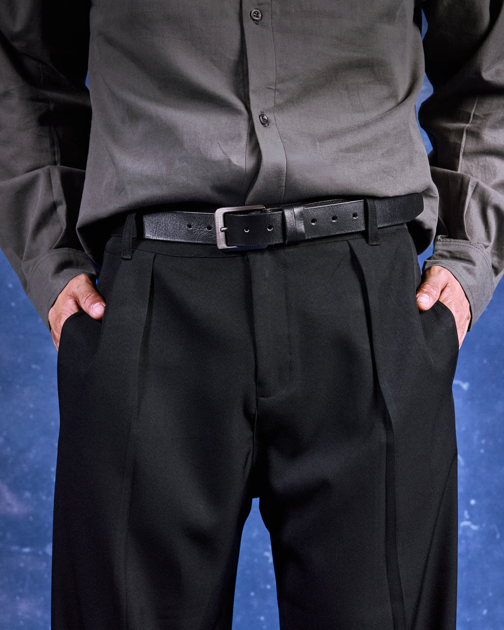 FS Pleated Pants in Black