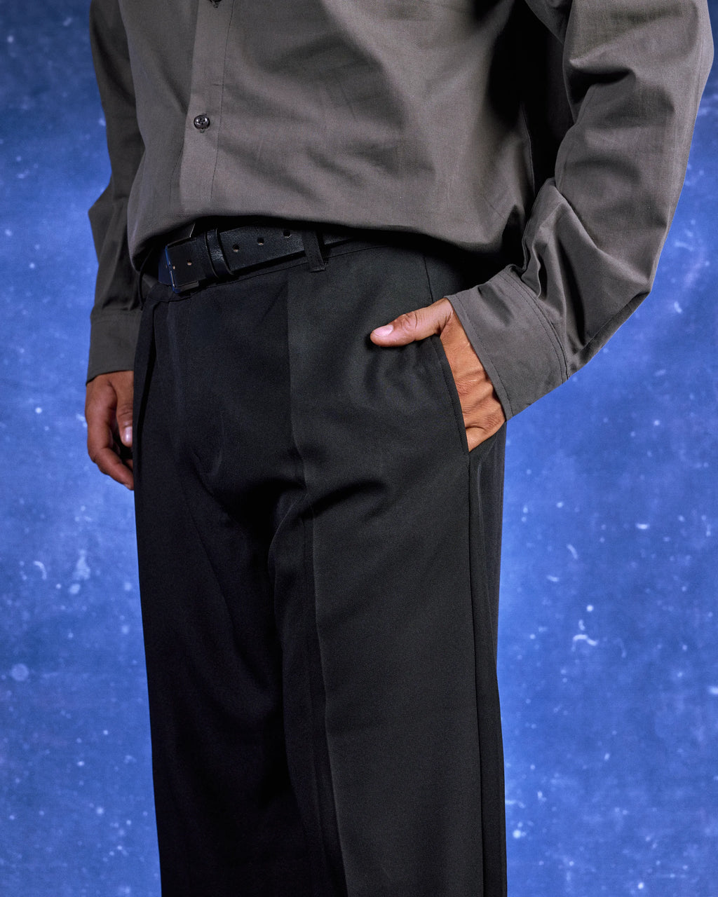 FS Pleated Pants in Black