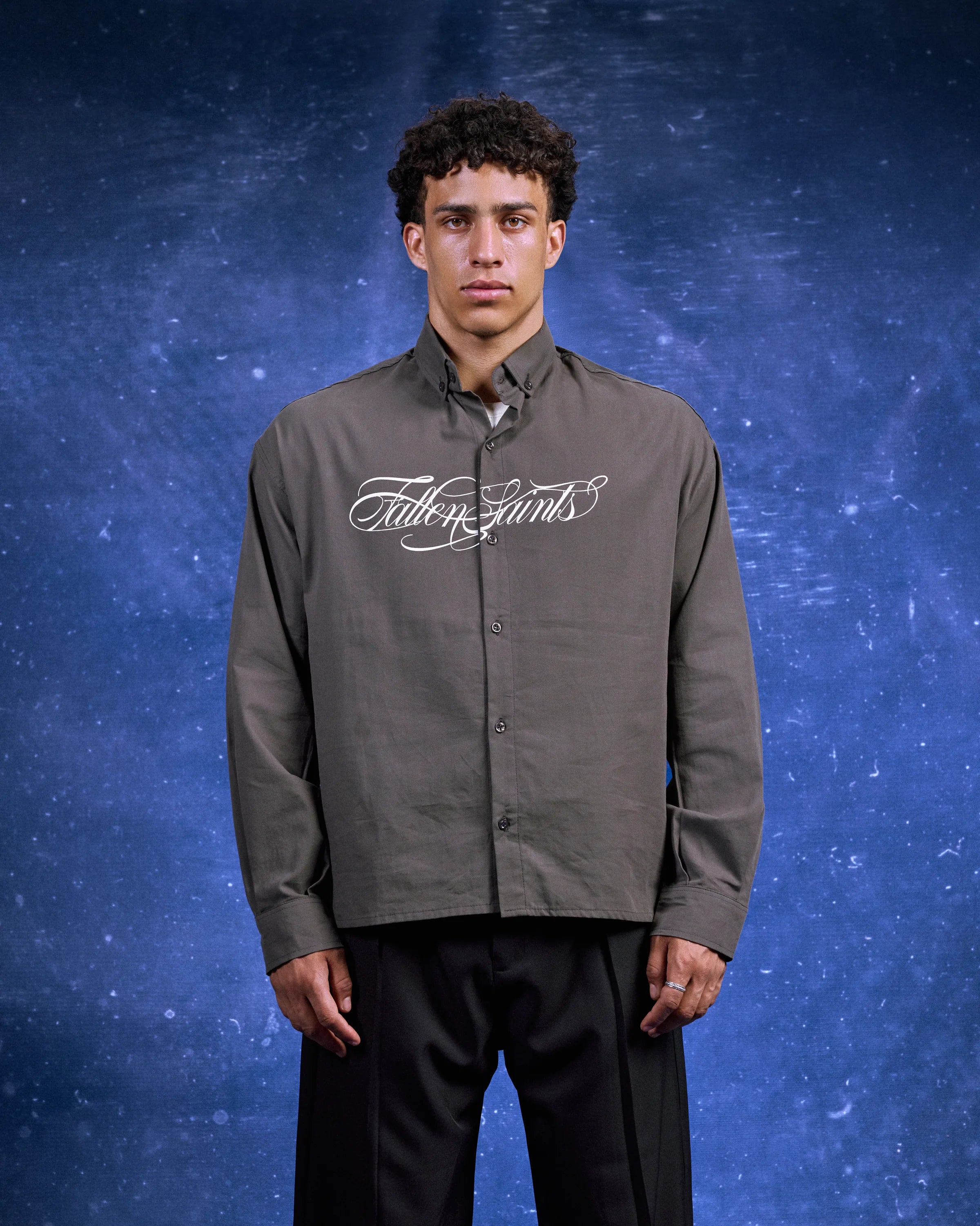 FS Canvas Shirt in Darkgrey