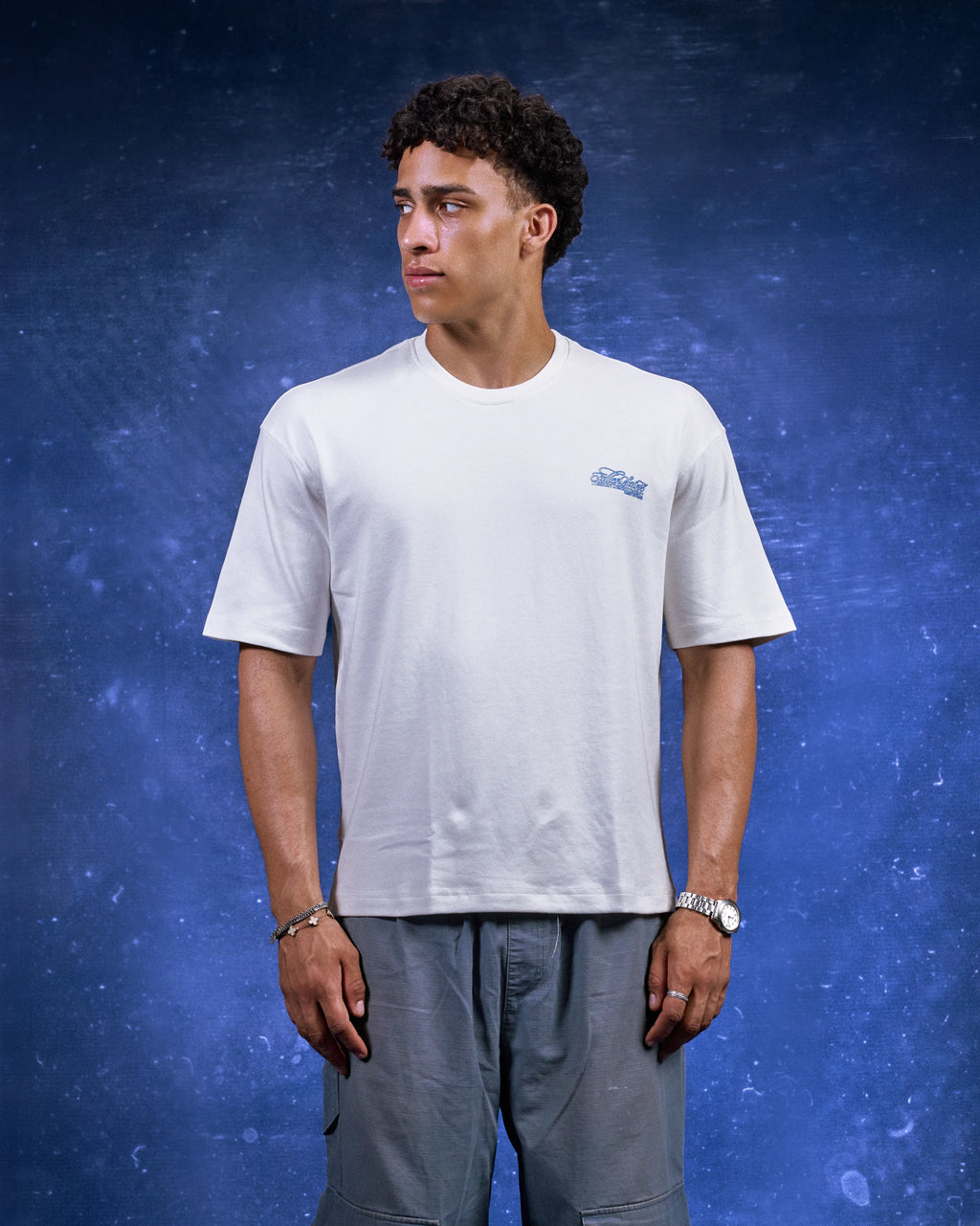 FS Branded Tee in White