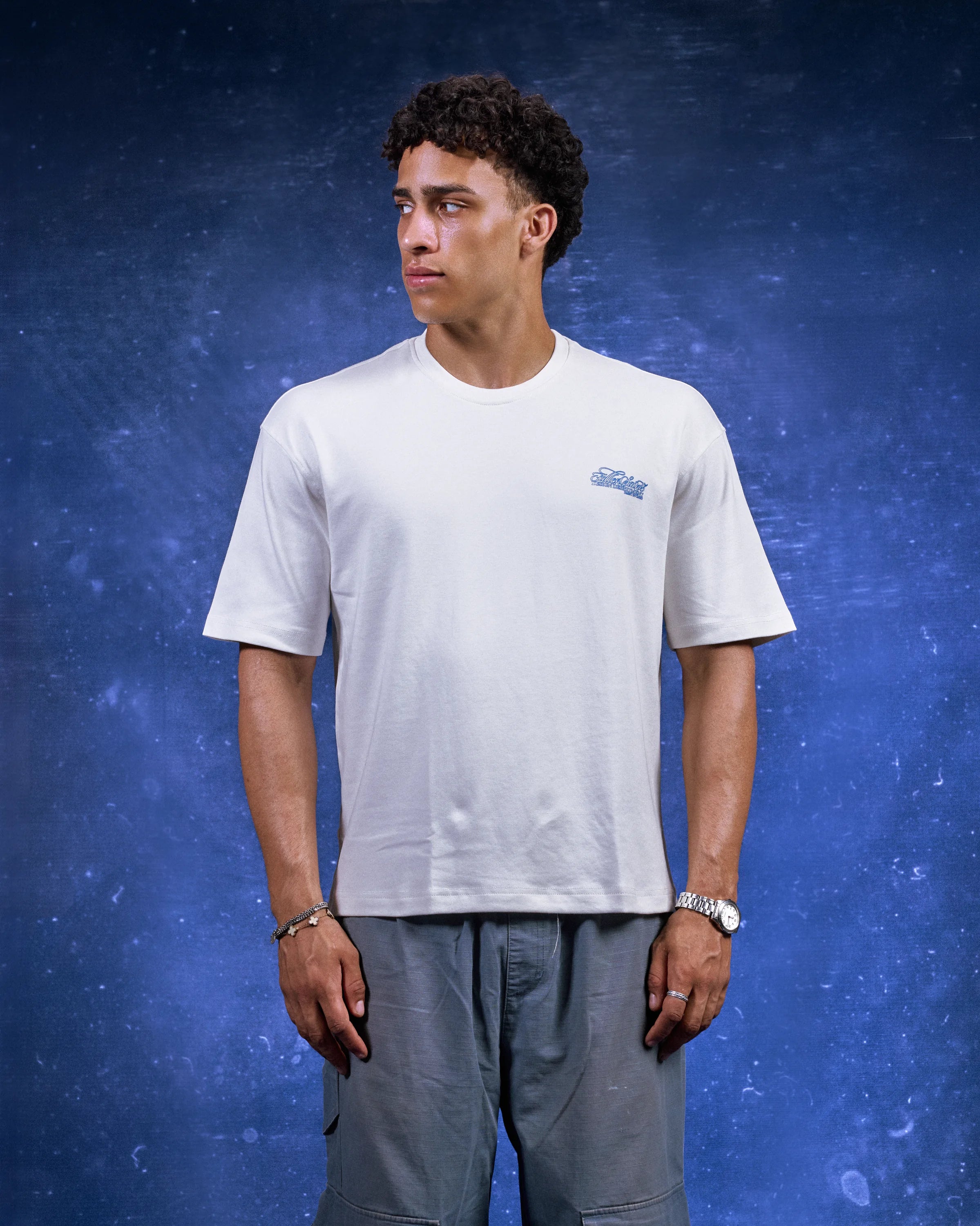 FS Branded Tee in White