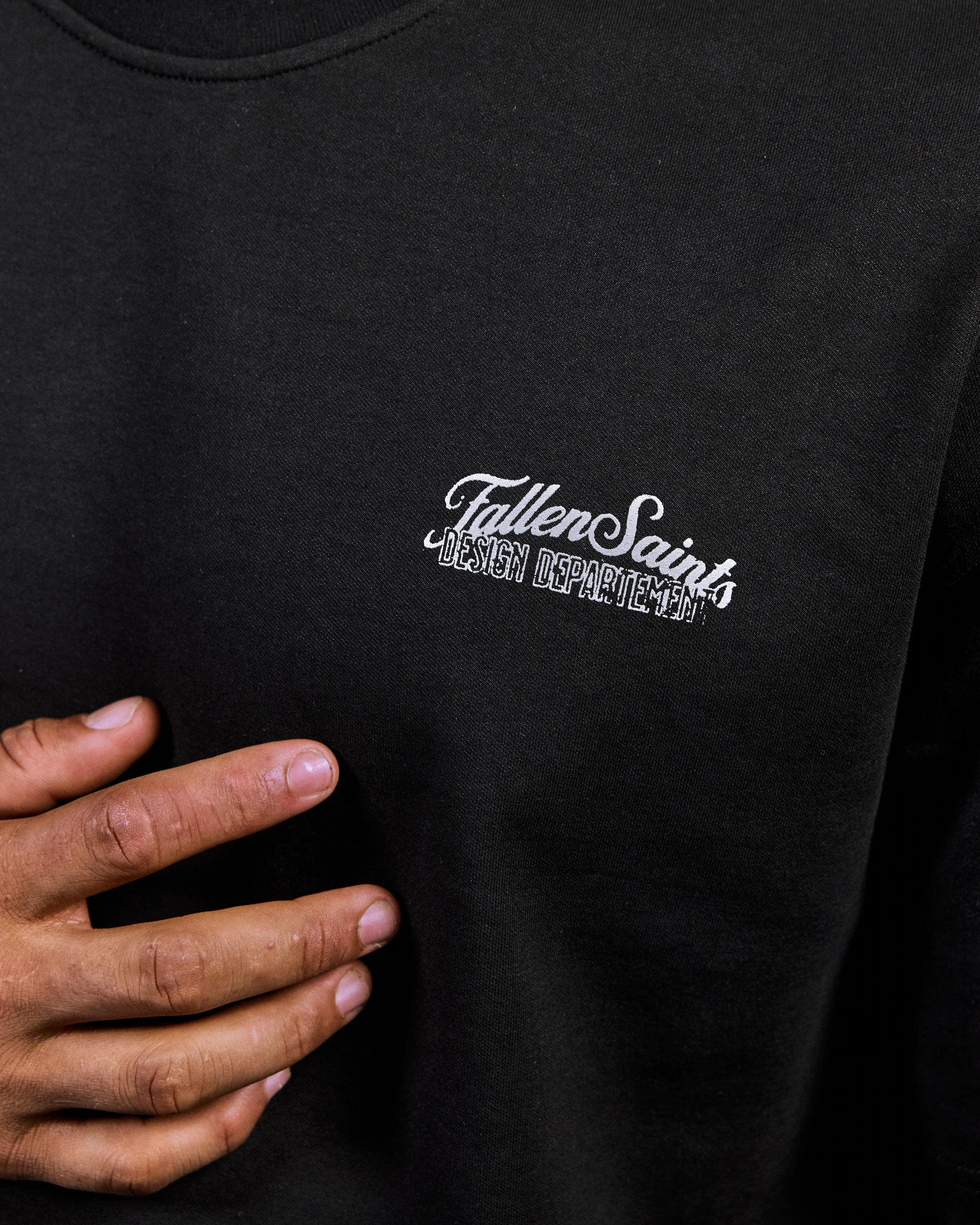FS Branded Tee in Black