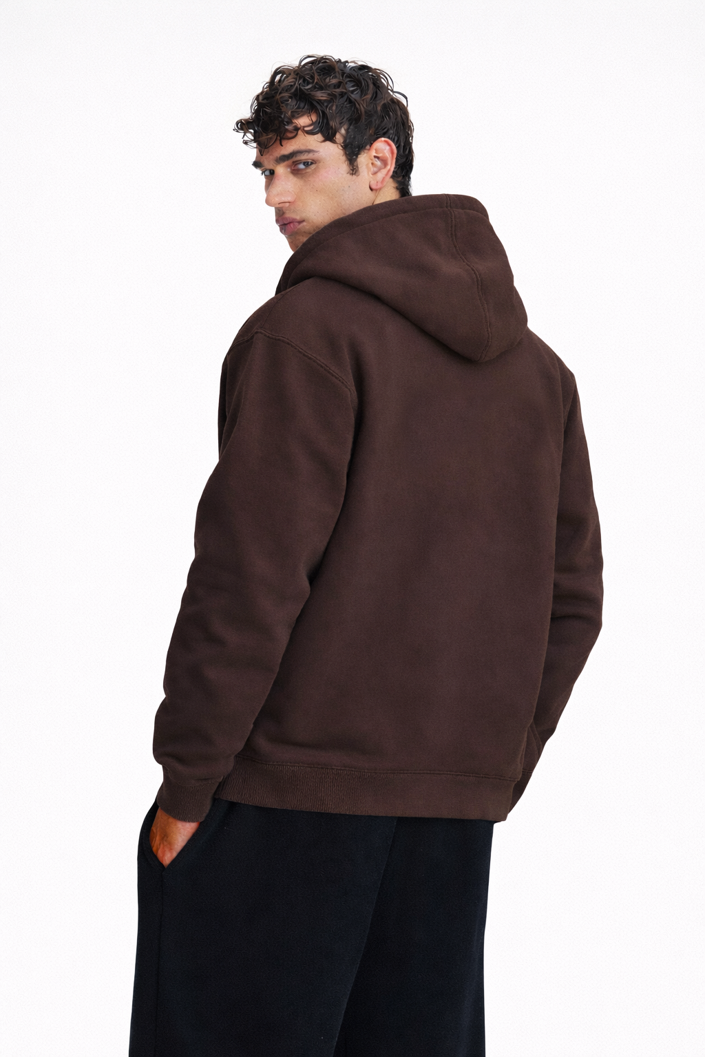 FS Basic Zip-up in Brown