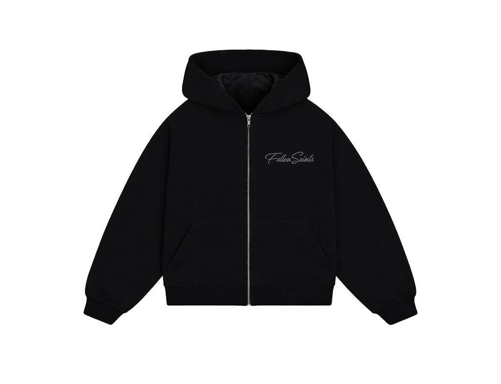 FS Basic Zip-up in Black