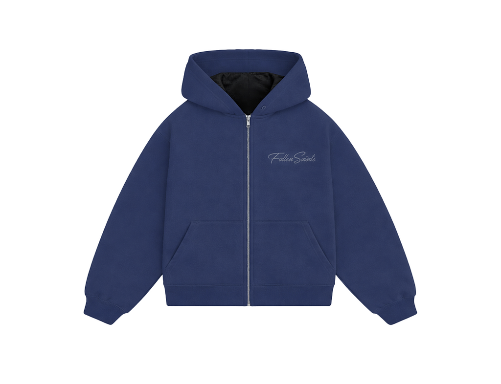 FS Basic Zip-up in Navy