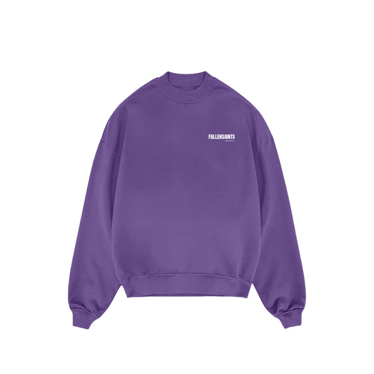 REPENTANCE CREWNECK IN PURPLE