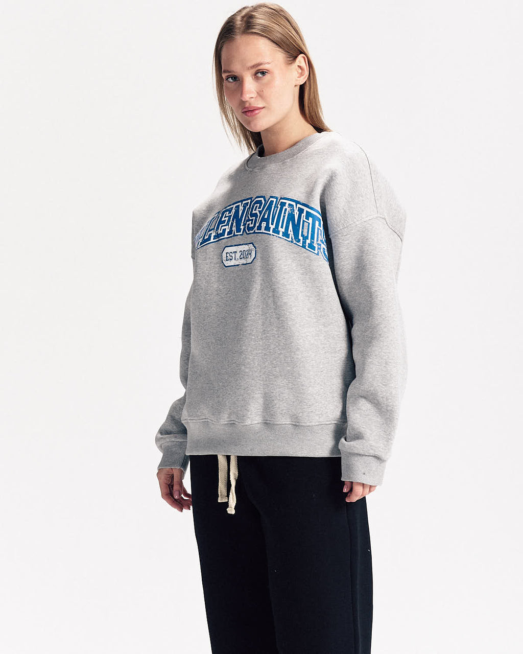 FS Varsity Crewneck in LightGrey