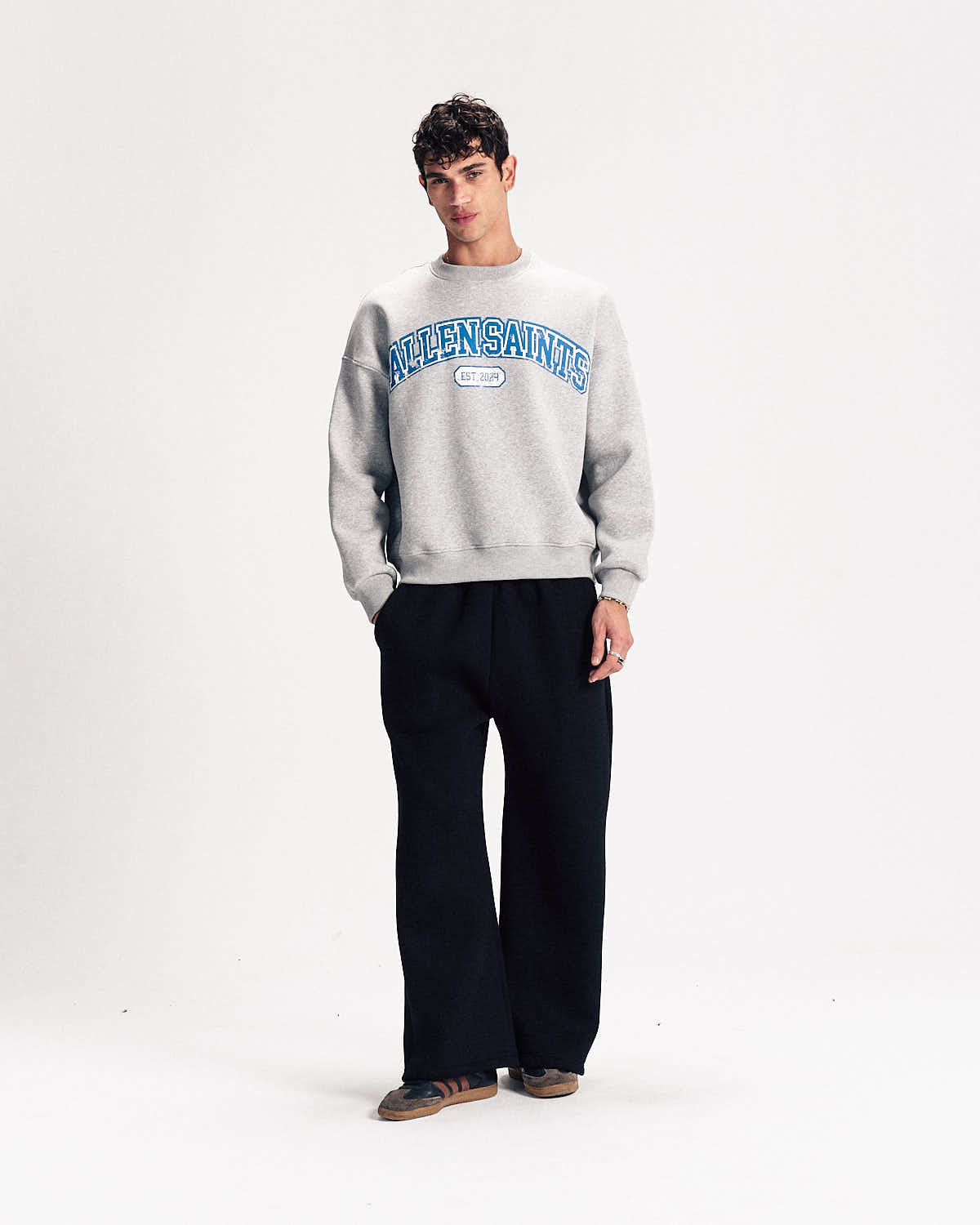 FS Varsity Crewneck in LightGrey