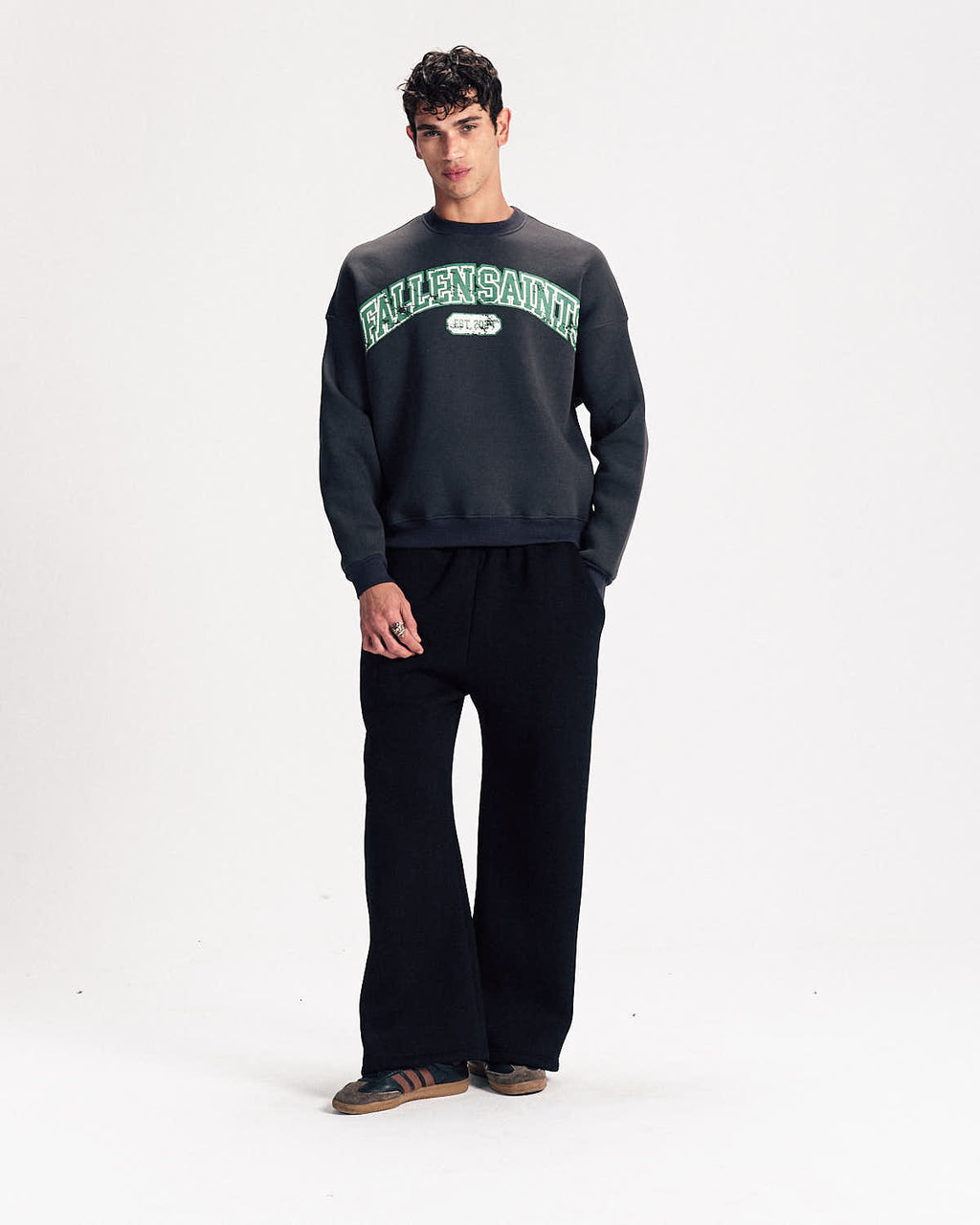 FS Varsity Crewneck in DarkGrey