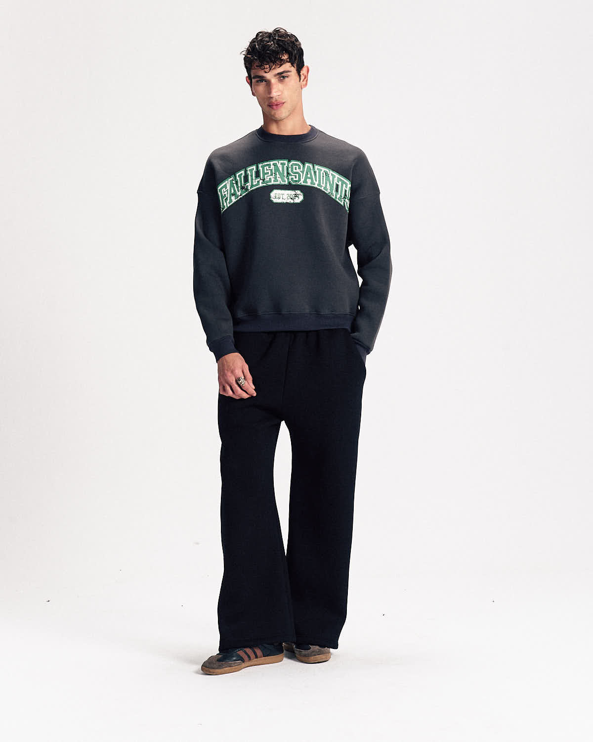 FS Varsity Crewneck in DarkGrey