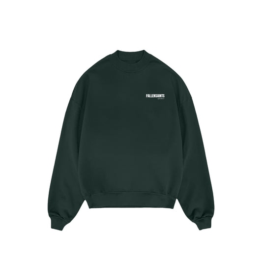 REPENTANCE CREWNECK IN RACING GREEN